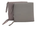 Set 2 Cuscini per Sedia da Giardino 45x45x5 cm in Dralon Allegro Taupe
