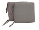 Set 2 Cuscini per Sedia da Giardino 45x45x5 cm in Dralon Allegro Taupe