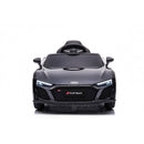 Macchina Elettrica per Bambini 12V Licenza Ufficiale Audi R8 New Spyder con Telecomando e Sedile in pelle Nero