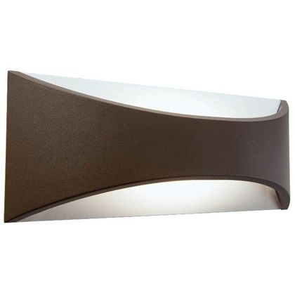 acquista Petite Applique Réfléchissante 6W Led Cob Couleur Marron pour Ligne Extérieure Moon Sovil