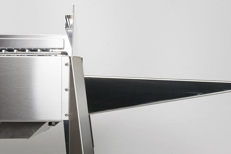 Barbecue a Carbone Carbonella in Acciaio Lisa Luxury Etna