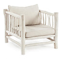 Poltrona con Cuscini Sahel in Teak