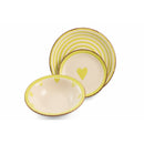 Servizio Piatti 18 Pezzi in Gres Villa d'Este Valentine