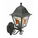 Lampada Applique in Alto Colore Grigio per Esterno Linea Tiffany Sovil