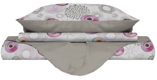 Housse de couette double face avec taies d'oreiller imprimées Morpheus prezzo