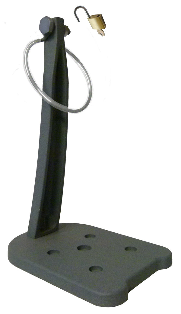 Staffa Fissaggio Docce Antivandalica Antifurto in Allluminio Arkema D120 sconto