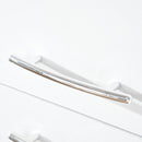 Mobile Dispensa Multiuso 59x31x155 cm in Legno Truciolare Bianco