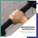 Set 2 in 1 con 2 Manubri Convertibili in Bilanciere 95x20x20 cm Peso Totale 15 kg e Dischi Regolabili in Acciaio Plastica e Sabbia Rosso      
