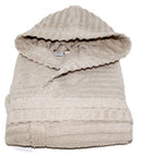 Accappatoio in Spugna 100% Cotone Sally Horizon Fango Taglia S/M