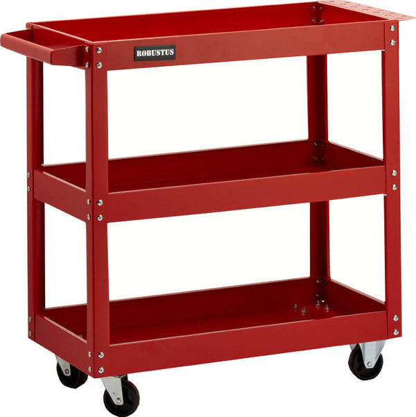 acquista Trolley Toolbox Work Tools 3 Etagères Fadi Rouge