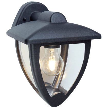 sconto Applique murale Revolt de couleur noire basse pour l'extérieur Stelt Sovil Line