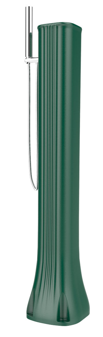 Doccia Solare da Giardino 23L Miscelatore e Doccetta Mobile Arkema Happy Go Verde Scuro