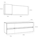 Mobile da Bagno sospeso Bali 01C Twist Corda TFT