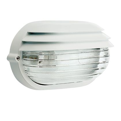 Grande Applique Ovale Couleur Blanche pour Extérieur Ligne Palpebra Sovil prezzo