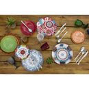 Servizio Piatti 18 Pezzi in Porcellana e Gres Villa d'Este Folie