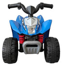 Mini Quad Elettrico per Bambini 6v con Licenza Honda 250X Blu 