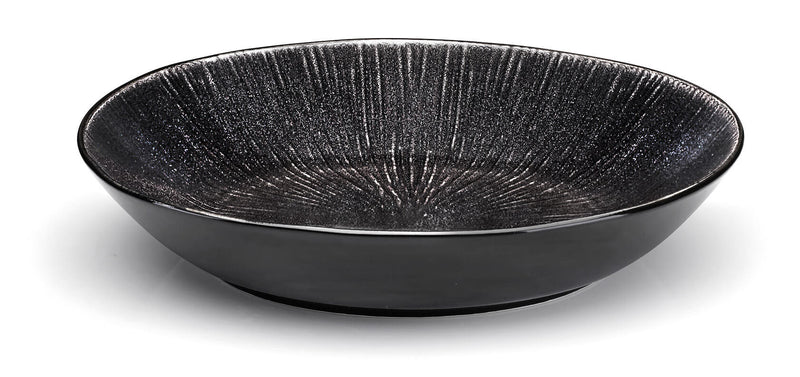 Set 3 Insalatiere Ø27,5 cm in Gres Kaleidos Sirius Nere