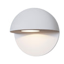 Lampada da parete Outdoor in Alluminio Mezzo Bianco