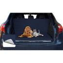 Salvabaule Auto per Cani Gatti Doubleface blu scuro/grigio chiaro
