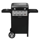 Barbecue a Gas GPL Pietra Lavica 2 Fuochi 8,1kW con Fornello Laterale Sochef Piùgusto 