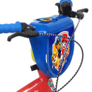 Bicicletta per Bambini 14" Paw Patrol Freni Caliper e Stabilizzatori in Acciaio Hi-Ten Rosso