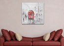 Dipinto su Tela Tram 80x3x80 cm in Legno e canvas