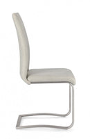 Set 4 Sedie 42x56x102h cm Kenneth Pu Ghiaccio 