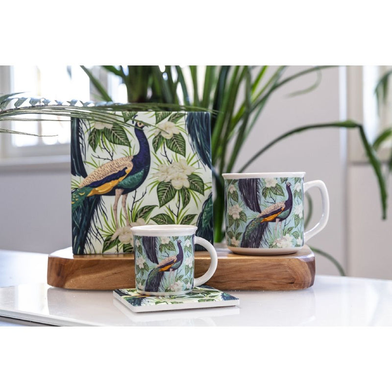 Set 6 Tazzine da Caffè Ø6,5x6,3 cm in Gres VdE Tivoli 1996 Tropicana