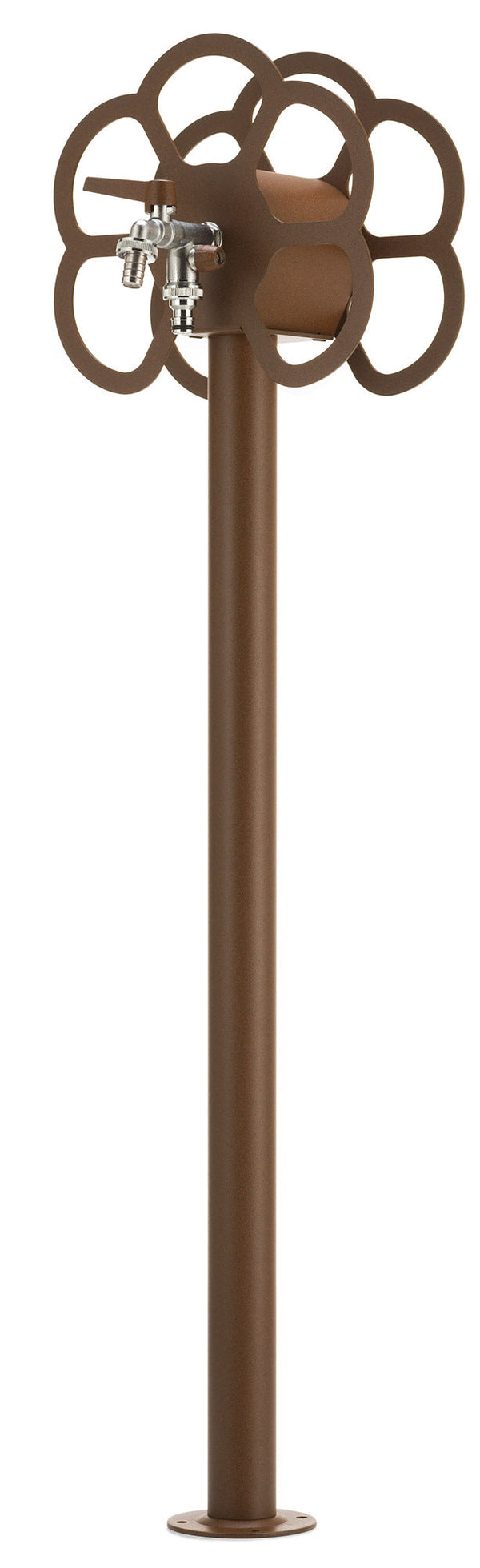 sconto Fontana da Giardino con Rubinetto e Portatubo Integrato Belfer 42/SRF Ruggine
