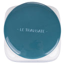 Barattolo Zucchero 9,5x9,5x14,5 cm in New Bone China VdE Tivoli 1996 Le Travisate Bianco
