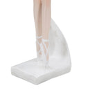 Ballerina Dicy 8x8x23 cm in Resina Bianco