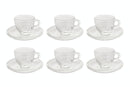 Set 6 Tazzine da Caffè Ø6,5x5,4 cm in Vetro Villa d'Este Home Tivoli