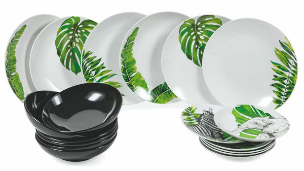 Service de table 18 pièces en porcelaine et grès VdE Tivoli 1996 Safari prezzo