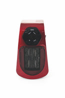 Stufa Stufetta da Parete 500W Display LCD Kooper Ghibli Rosso
