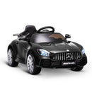 Macchina Elettrica per Bambini 12V con Licenza Mercedes GTR AMG Nera