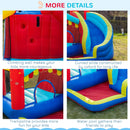 Castello Giostra Gonfiabile 290x270x230 cm in con Pompa Inclusa