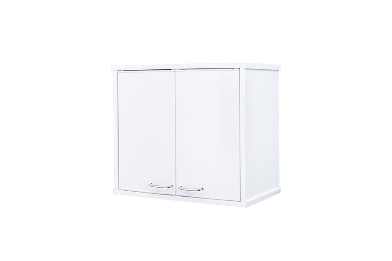 Pensile Lavanderia da Esterno 60x34x52,5 cm in PVC Bianco 