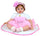 Poupée Reborn Femme Réaliste en Vinyle 30cm Assis Kidfun Real Baby Marisol