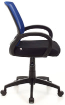 Sedia da Ufficio Operativa in Tessuto Room Blu