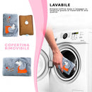 Borsa Acqua Calda Elettrica Ricaricabile Scaldamani Peluche Grigio