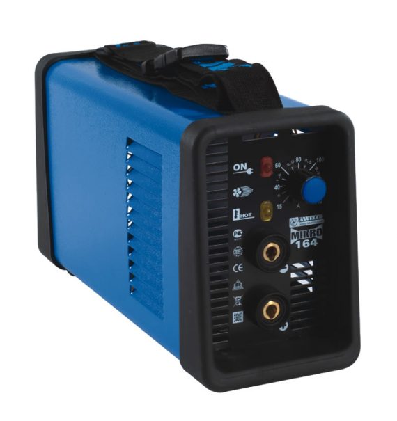 sconto Awelco Mikro 184 MMA Inverter Electrode Poste à souder avec étui