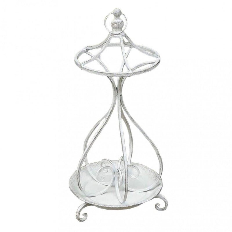 Portaombrelli Annie 29x68 h cm in Acciaio Bianco