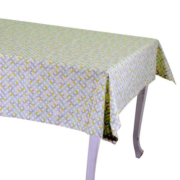 online Tovaglia Rettangolare 140x240 cm in Cotone 180 GSM Optical Verde Chiaro