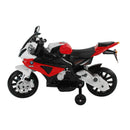 Moto Elettrica per Bambini 12V con Licenza BMW RR Nero e Rosso