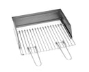 Kit Paratia e Grill per Cuoci Arrosticini con Barbecue a Carbone Lisa Luxury Torino Grill