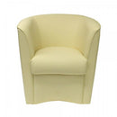 Poltrona Adda 75x66x76 cm in Similpelle beige