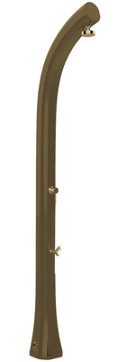 Doccia Solare da Esterno Giardino 30L Miscelatore e Lavapiedi Arkema Jolly Plus Dove Grey