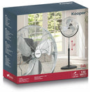 Ventilatore a Piantana 45cm Oscillante 3 Velocità 130W Kooper Eolo
