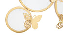 Pannello da Muro Farfalla Mirror 89,5x4,5x45,5 cm in Ferro