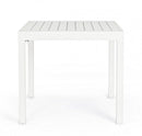 Tavolo Allungabile da Giardino 83-166x80x75h cm Pelagius Bianco